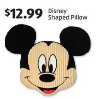 Aldi Disney shaped pillow offer