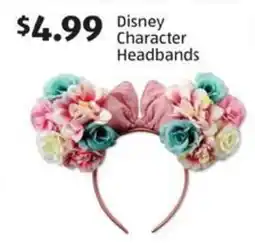 Aldi Disney character headbands offer