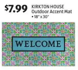 Aldi Kirkton house outdoor accent mat offer