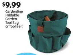 Aldi Gardenline foldable garden tool bag or tool belt offer