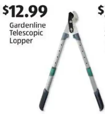 Aldi Gardenline telescopic lopper offer