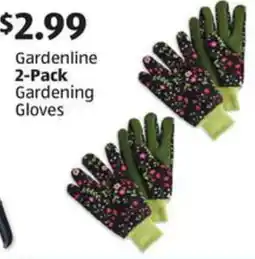Aldi Gardenline gardening gloves offer