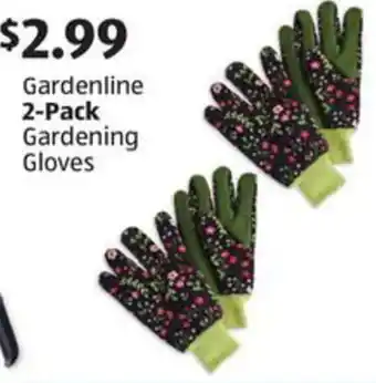 Aldi Gardenline gardening gloves offer