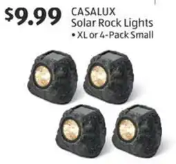 Aldi Casalux solar rock lights offer