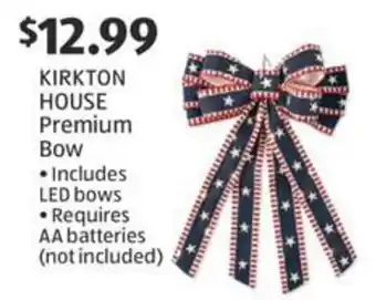Aldi Kirkton house premium bow offer