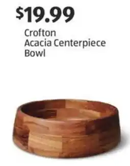 Aldi Crofton acacia centerpiece bowl offer