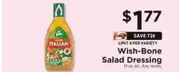 ShopRite Wish-Bone Salad Dressing offer