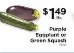 ShopRite Purple Eggplant or Green Squash offer