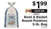 ShopRite Bowl & Basket Russet Potatoes offer