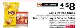 ShopRite Lay's Potato Chips, Tostitos or Lay’s Dips or Salsa offer