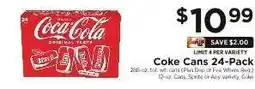 ShopRite Coke Cans 24-Pack offer