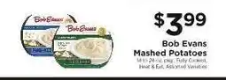 ShopRite Bob Evans Mashed Potatoes offer