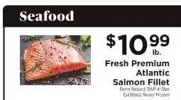 ShopRite Fresh Premium Atlantic Salmon Fillet offer