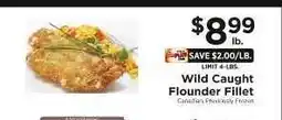 ShopRite Wild Caught Flounder Fillet offer