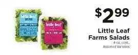 ShopRite Little Leaf Farms Salads offer