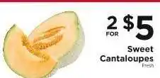 ShopRite Sweet Cantaloupes offer