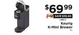 ShopRite Keurig K-Mini Brewer offer