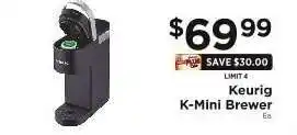ShopRite Keurig K-Mini Brewer offer