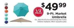 ShopRite 9-ft Market Umbrella offer