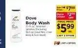 ShopRite Dove Body Wash offer