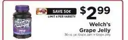 ShopRite Welch’s grape jelly offer