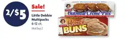 Family Dollar Little Debbie Multipacks offer