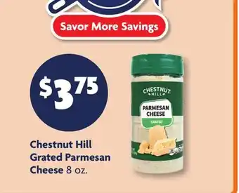 Family Dollar Chestnut Hill Grated Parmesan Cheese offer