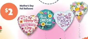Family Dollar Mother's Day Foil Balloons offer