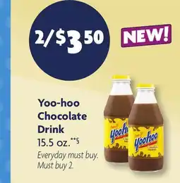 Family Dollar Yoo-hoo Chocolate Drink offer