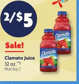 Family Dollar Clamato Juice offer