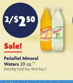 Family Dollar Peñafiel Mineral Waters offer