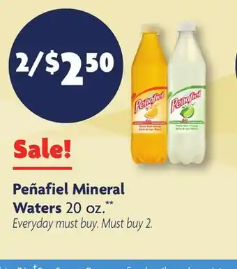 Family Dollar Peñafiel Mineral Waters offer