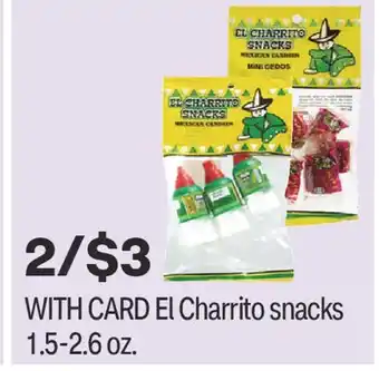 CVS El Charrito snacks 1.5-2.6 oz offer