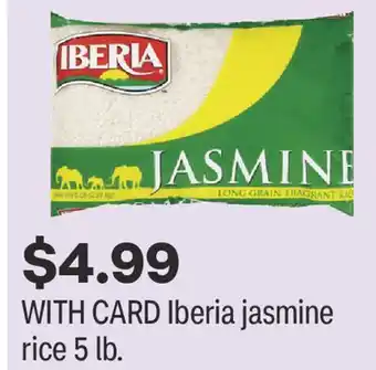 CVS Iberia jasmine rice 5 lb offer