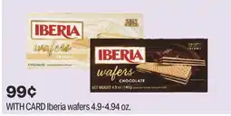 CVS Iberia wafers 4.9-4.94 oz offer