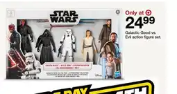 Target Galactic Good vs. Evil action figure set offer