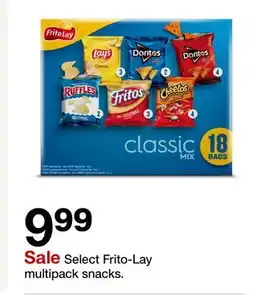 Target Select Frito-Lay multipack snacks offer