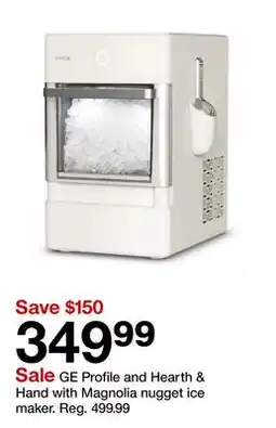 Target GE Profile and Hearth & Hand with Magnolia nugget ice maker offer