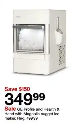 Target GE Profile and Hearth & Hand with Magnolia nugget ice maker offer