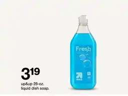 Target up&up 28 - oz. liquid dish soap offer