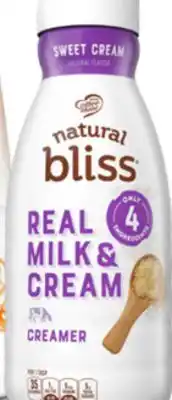 Target Natural Bliss creamer offer