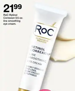 Target RoC Retinol Correxion 0.5-oz. line smoothing eye cream offer