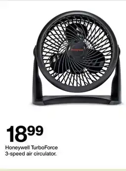 Target Honeywell TurboForce 3-speed air circulator offer