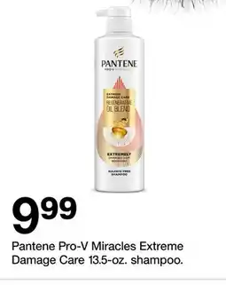 Target Pantene Pro-V Miracles Extreme Damage Care 13.5-oz. shampoo offer