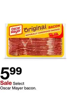 Target Select Oscar Mayer bacon offer