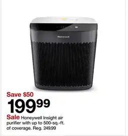 Target Honeywell Insight air purifier offer