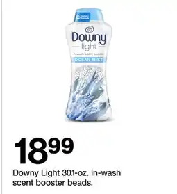 Target Downy Light 30 1-oz. in-wash scent booster beads offer