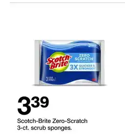 Target Scotch-Brite Zero-Scratch 3 offer
