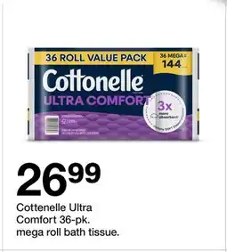 Target Cottenelle Ultra Comfort 36-pk. mega roll bath tissue offer