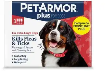 Target PetArmor Plus topical flea & tick treatment for dogs offer